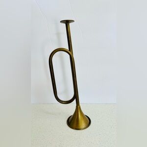 Antique Style Bugle 13 Inch with 3.5 in Bell Metal Military Style Horn